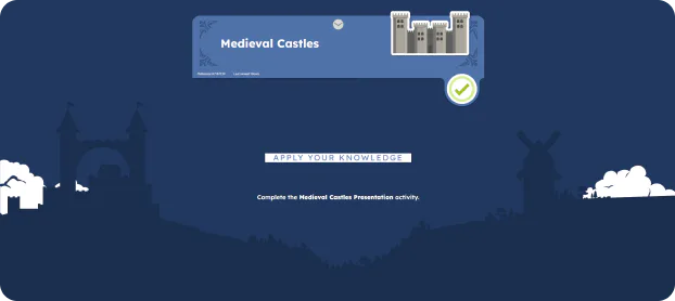 Medieval Castles lesson