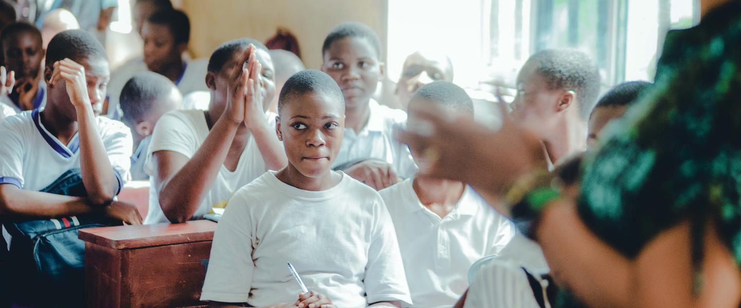 Students in a classroom